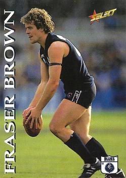 1995 Select AFL #17 Fraser Brown Front
